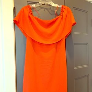 Charles Henry off the shoulder dress